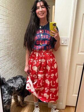 NWOT Ace & Jig Rara Midi Dress in Sold Out Print sz small
